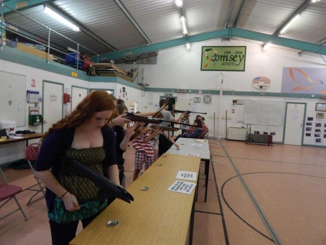 Air Rifle Shooting Open Day – Fundraiser 2014